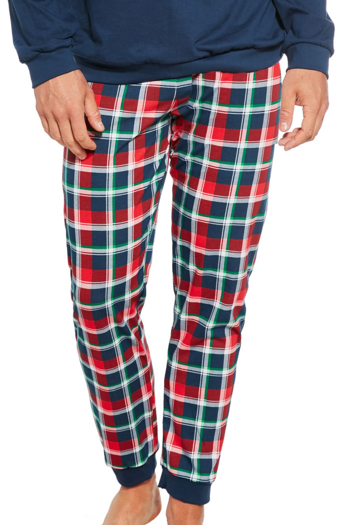 Чоловіча піжама новорічна Family Look Cornette 115/236 SNOWMAN