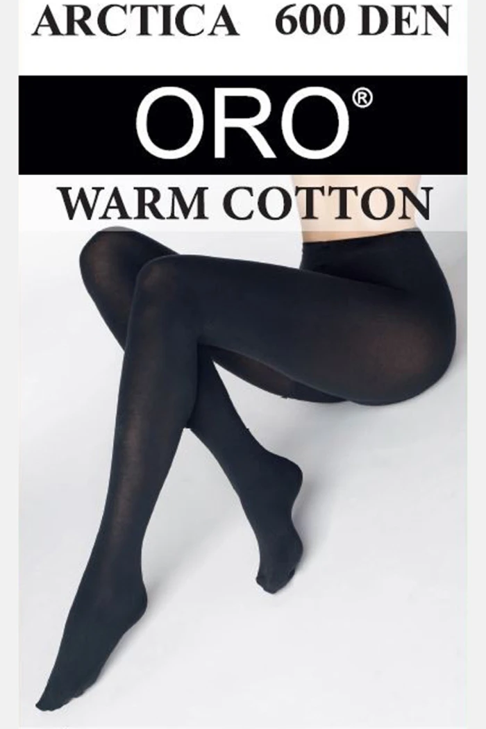 Колготки бавовняні махрові ORO Arctica Warm Cotton 600d