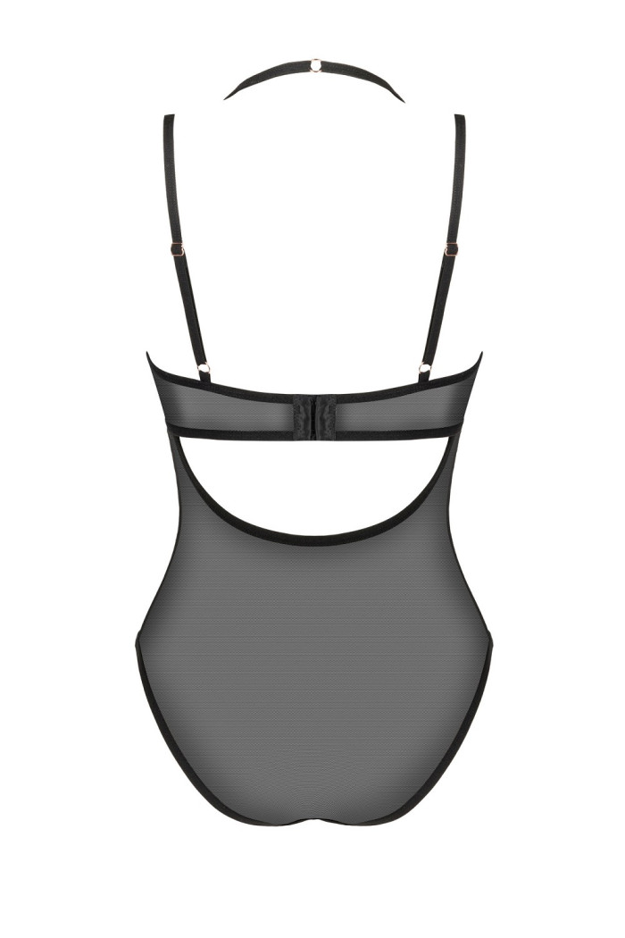 Боді напівпрозоре з тонкими бретелями Obsessive Selinne