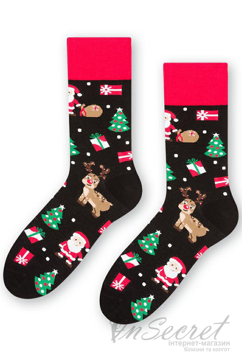 Шкарпетки новорічні чоловічі STEVEN 136 New Year 129