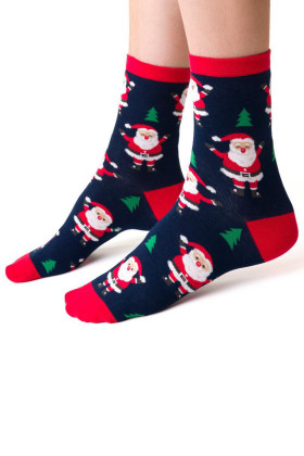 Шкарпетки новорічні жіночі STEVEN 136 New Year 093