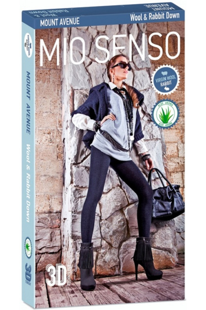 Колготки теплі з вовною Mio Senso Mount Wool & Rabbit Down 76%