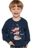 Піжама для хлопчика з новорічним принтом CORNETTE 966/154 SNOWMAN
