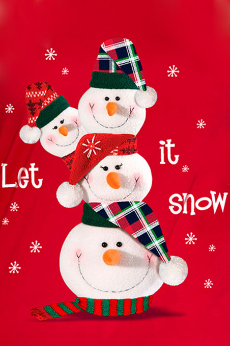 Пижама детская новогодняя Family Look Cornette 592/172 SNOWMAN