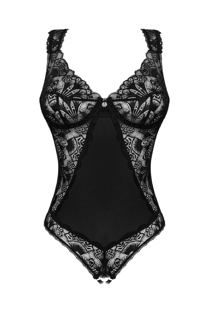 Боди кружевное с вырезом Obsessive Donna Dream