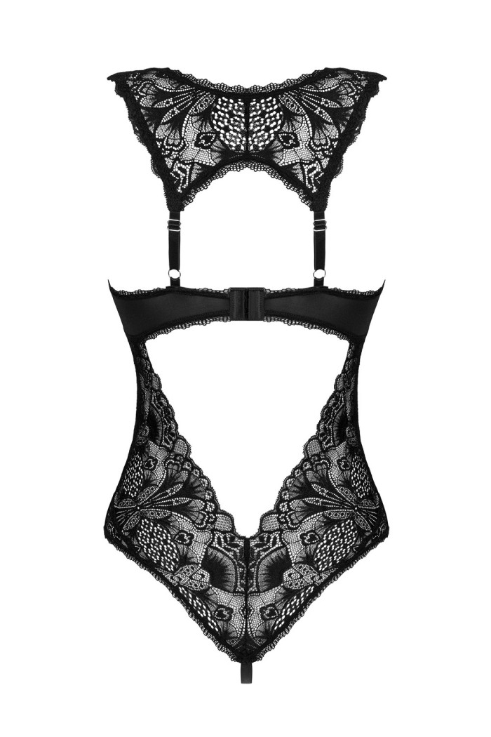 Боди кружевное с вырезом Obsessive Donna Dream