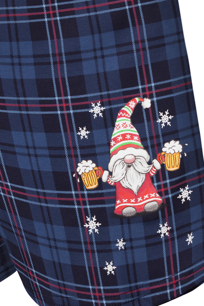 Мужские боксеры с новогодним принтом Cornette 015/13 GNOME 5