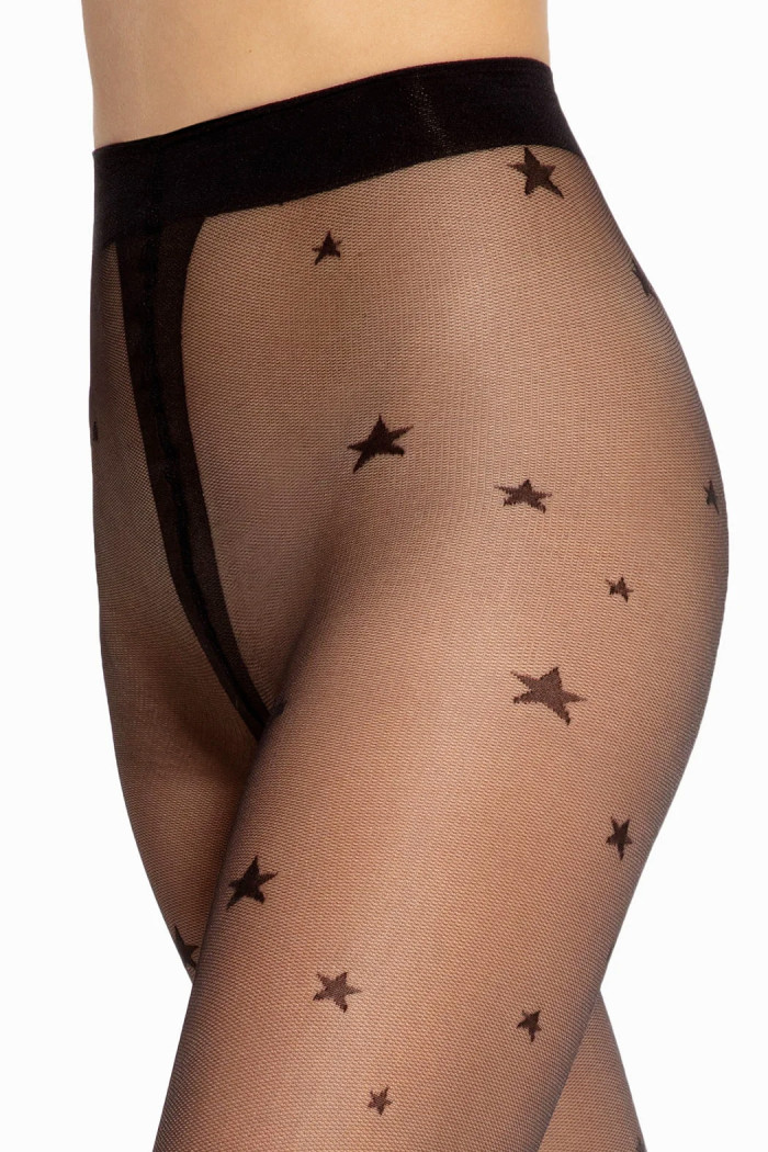 Колготки микротюль со звездами GATTA FUNNY 12 20d