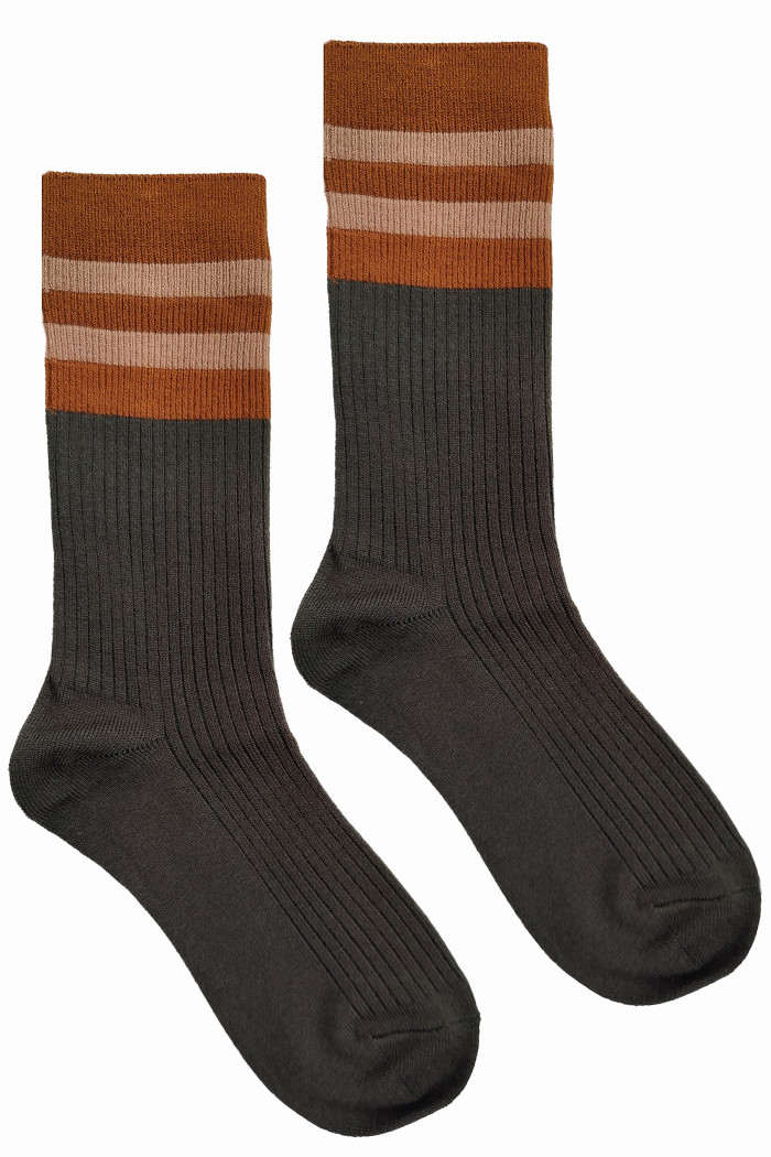 Носочки в рубчик с кашемиром InSecret BY561