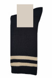 Шкарпетки в рубчик жіночі з кашеміром InSecret Корона BY561-1