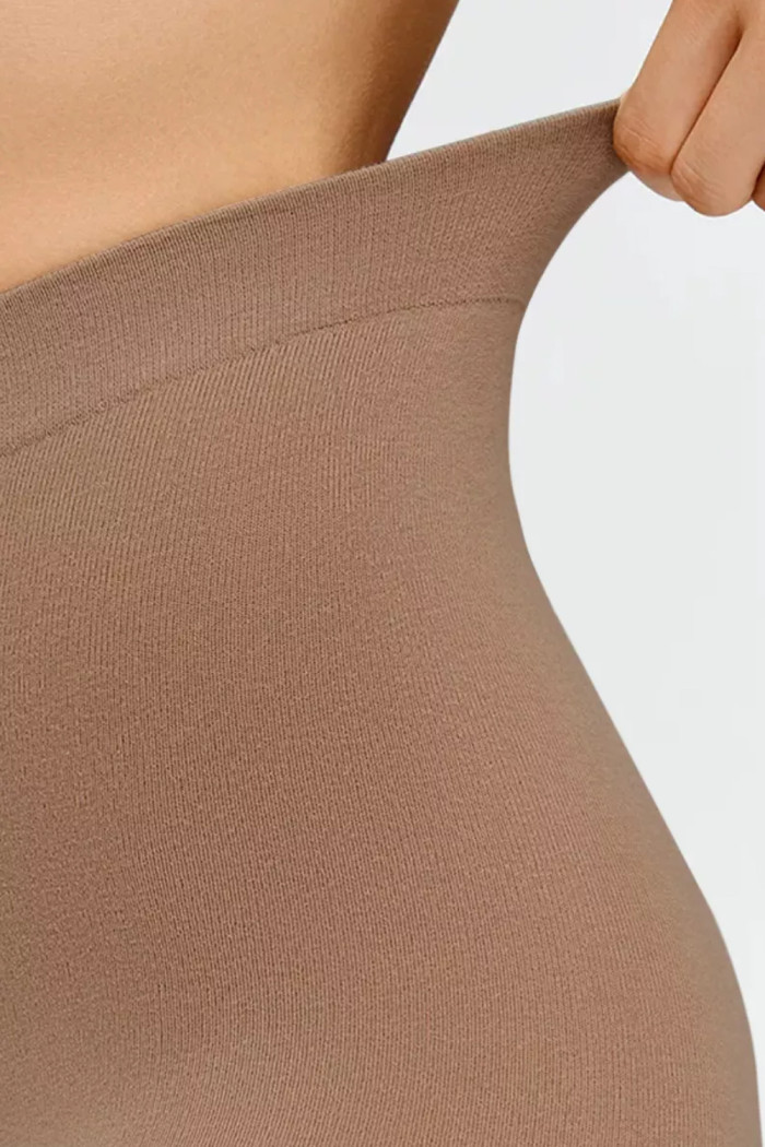 Термоколготки теплые на флисе бежевые InSecret Acte A018 Termico