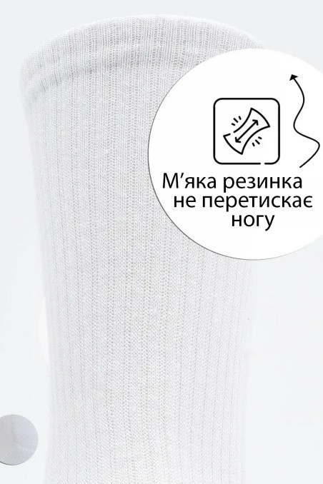 Шкарпетки високі з махровою стопою MasterStep 3450 Sport Unisex