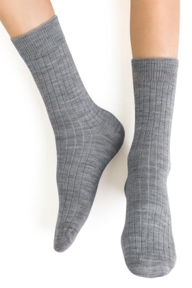 Шкарпетки рубчик дитячі із мериносової вовни STEVEN 130 Merino Wool Kids