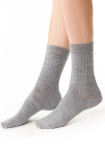 Шкарпетки в рубчик з мериносової вовни з послабненою резинкою STEVEN 130 Merino Wool