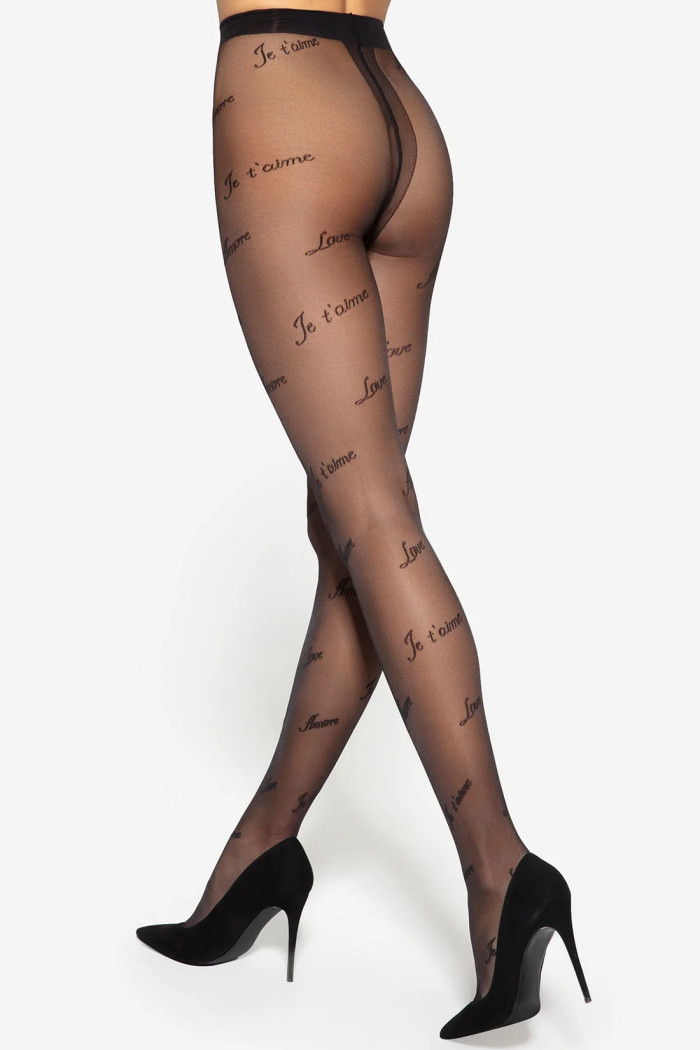 Колготки з написами GATTA Lovely 04 20d