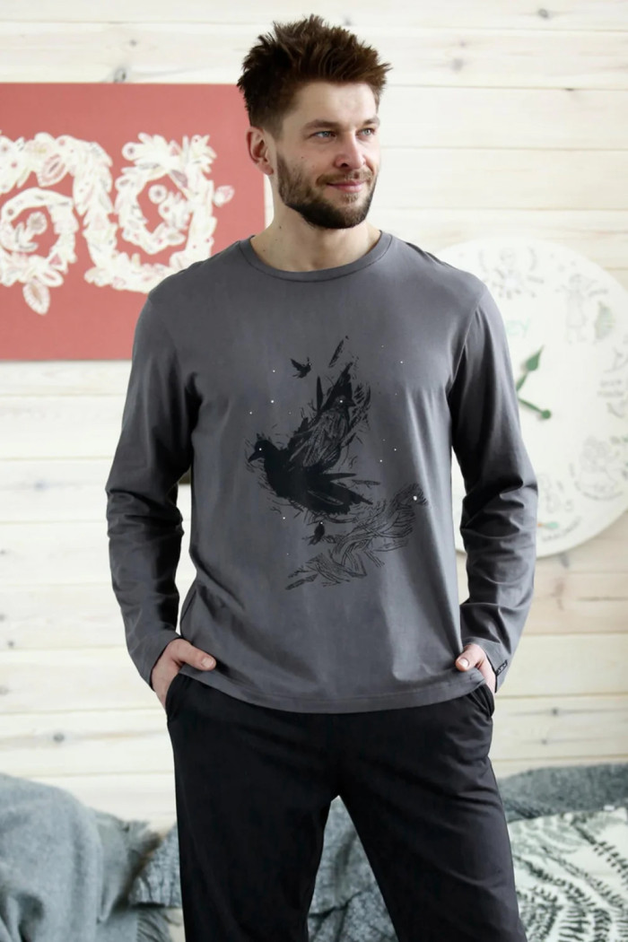 Мужской комплект/пижама хлопковый Key MNS 865 B22