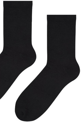Шкарпетки чоловічі високі чорні Steven 057 Sport_113