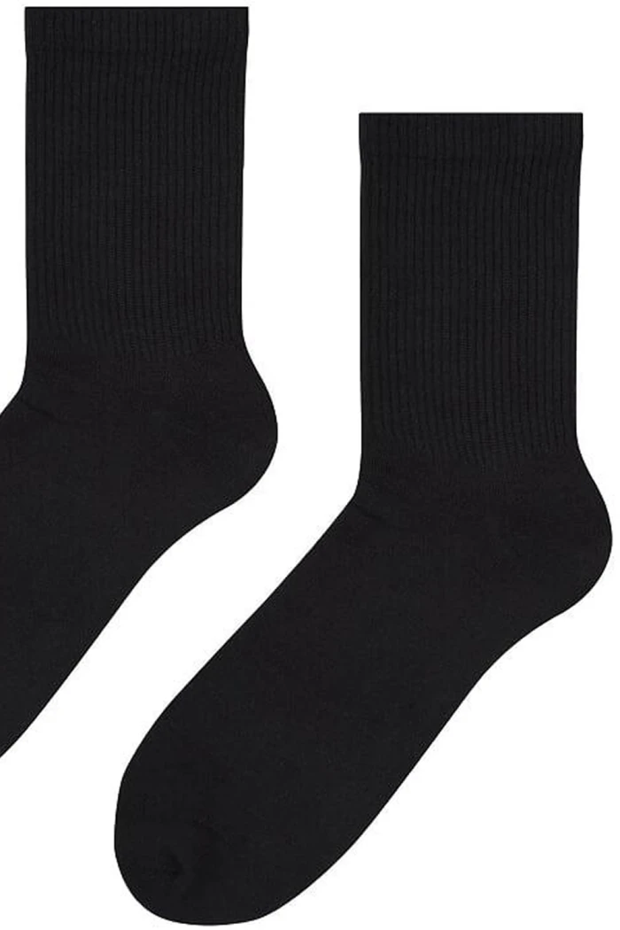 Шкарпетки чоловічі високі чорні Steven 057 Sport_113