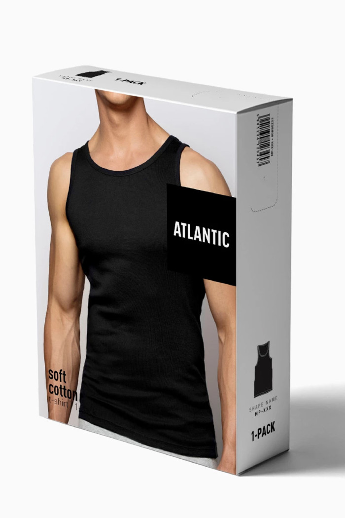 Майка мужская хлопковая Atlantic BMV-046